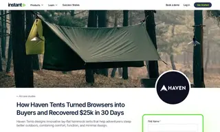 Preview of the Haven Tents Case Study