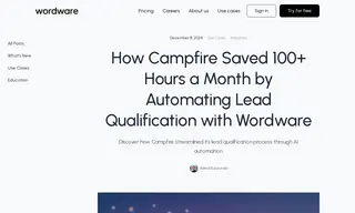 Preview of the Campfire Case Study