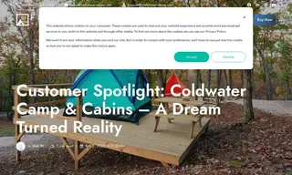 Preview of the Coldwater Camp & Cabins Case Study
