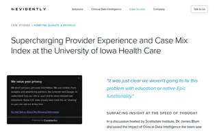 Preview of the University of Iowa Health Care Case Study