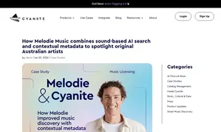 Preview of the Melodie Music Case Study