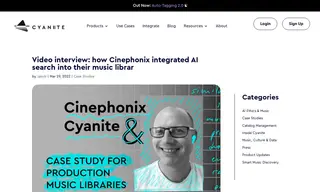Preview of the Cinephonix Case Study