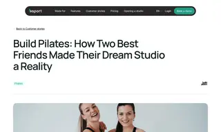 Preview of the Build Pilates Case Study