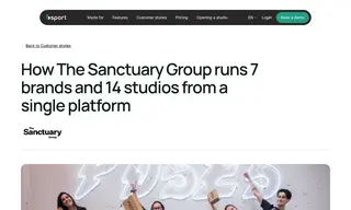 Preview of the The Sanctuary Group Case Study