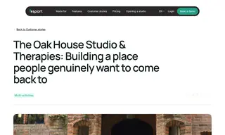 Preview of the The Oak House Studio & Therapies Case Study