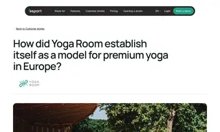 Preview of the Yoga Room Case Study
