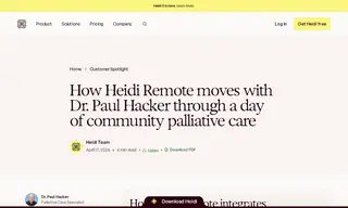Preview of the Community Palliative Medicine Associates Case Study