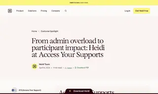Preview of the Access Your Supports (ays) Case Study