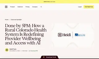 Preview of the San Luis Valley Health Case Study