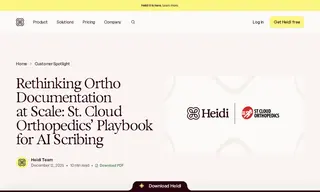 Preview of the St. Cloud Orthopedics Case Study