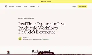 Preview of the Genesis Psychiatric Solutions Case Study