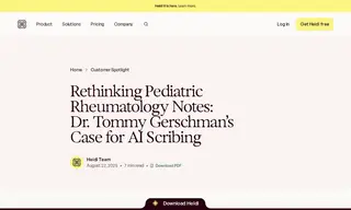 Preview of the Dr. Tommy Gerschman Case Study