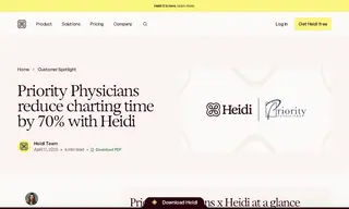 Preview of the Priority Physicians Case Study