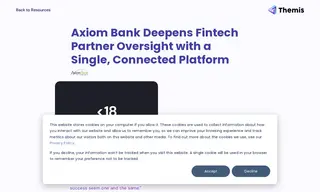 Preview of the Axiom Bank Case Study