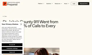 Preview of the St. John's County 911 Case Study