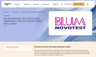 Preview of the Blum-Novotest Case Study