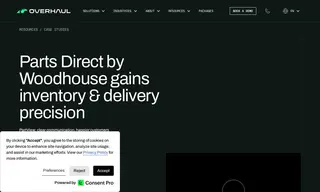Preview of the Woodhouse Parts Direct Case Study