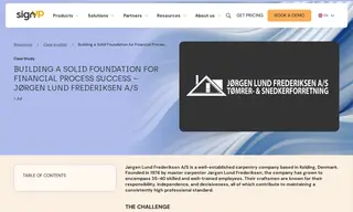 Preview of the Jørgen Lund Frederiksen A/S Case Study