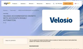 Preview of the Velosio Case Study
