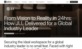 Preview of the JLL Case Study