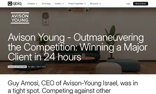 Preview of the Avison Young Case Study