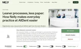 Preview of the AllDent Zahnzentrum Case Study