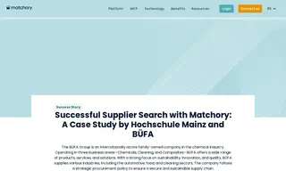 Preview of the BÜFA GmbH & Co. KG Case Study