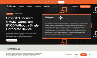 Preview of the Concurrent Technologies Corporation Case Study