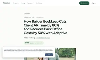 Preview of the Builder Bookkeep Case Study