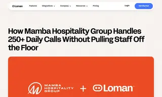 Preview of the Mamba Hospitality Group Case Study