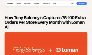 Preview of the Tony Boloney's Case Study
