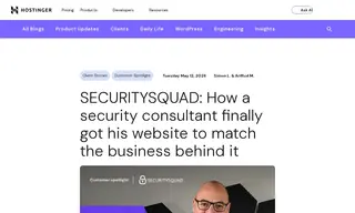 Preview of the Securitysquad Case Study