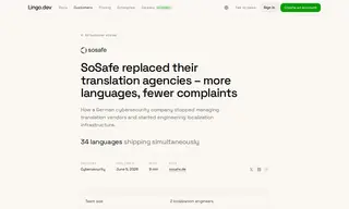 Preview of the SoSafe Case Study