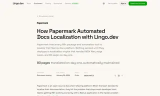 Preview of the Papermark Case Study