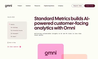 Preview of the Standard Metrics Case Study