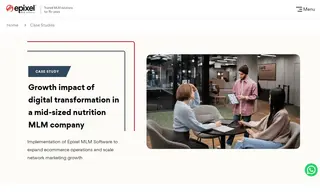 Preview of the Mid-sized Nutrition MLM Company Case Study
