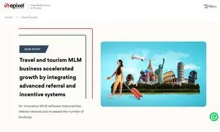 Preview of the Front-running MLM Travel and Tourism Business Case Study