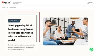 Preview of the Startup Gaming MLM Business Case Study