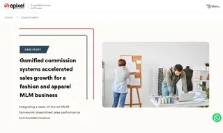 Preview of the Fashion and Apparel MLM Business Case Study
