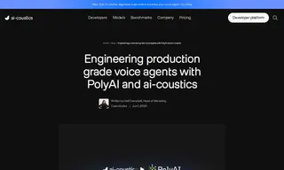 Preview of the PolyAI Case Study