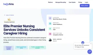 Preview of the Elite Premier Nursing Services Case Study