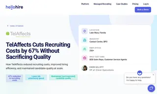 Preview of the TelAffects Case Study