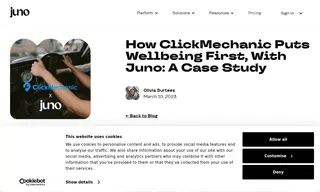Preview of the ClickMechanic Case Study