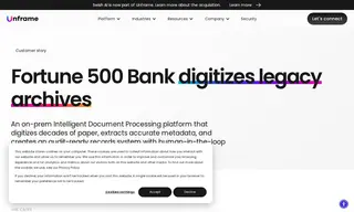 Preview of the Fortune 500 Bank Case Study