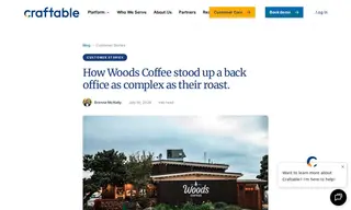 Preview of the Woods Coffee Case Study