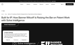 Preview of the Banner Witcoff Case Study