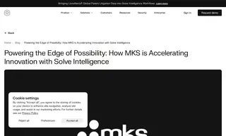 Preview of the MKS Inc Case Study
