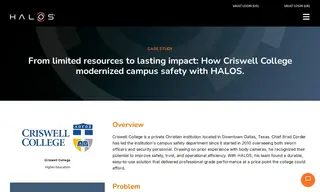 Preview of the Criswell College Case Study