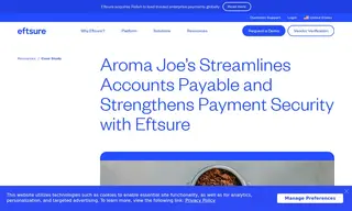 Preview of the Aroma Joe’s Case Study