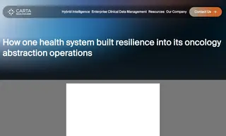 Preview of the 18-hospital Regional Health System Case Study